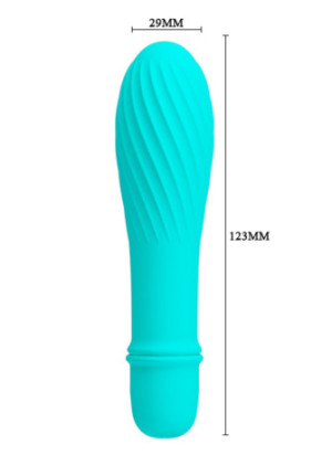 Vibromasseur waterproof Turquoise - AITTTUR